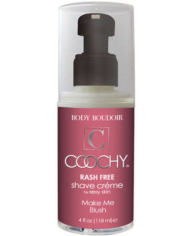 Coochy body rashfree shave creme - 4 oz blush