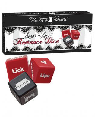 Hearts desire sugar and spice romance dice