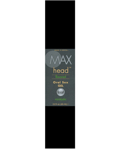 Max Head Mint Flavored Oral Sex Gel 2.2  oz