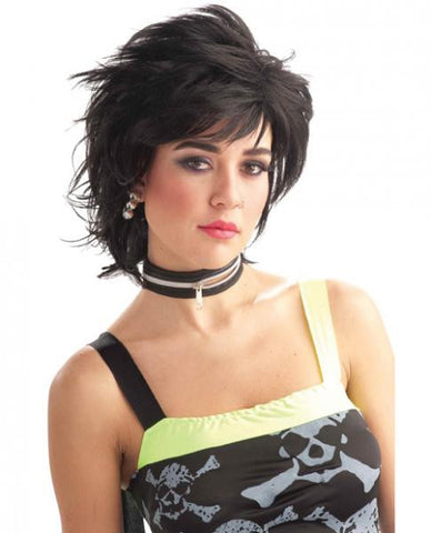 Punk Idol Wig For Him Or Her - Black
