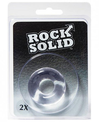 Rock Solid 2&quot; Clear Donut Ring