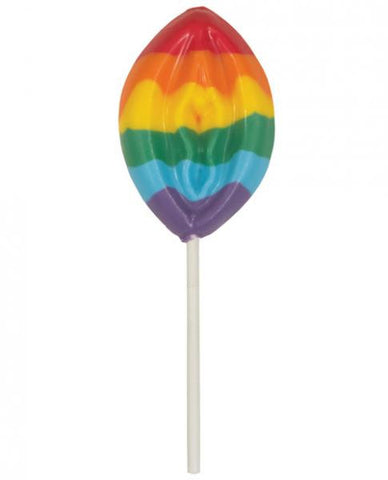 Small Pussy On A Stick Rainbow Candy