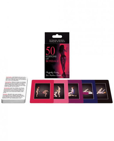 50 Positions Of Bondage Card Game