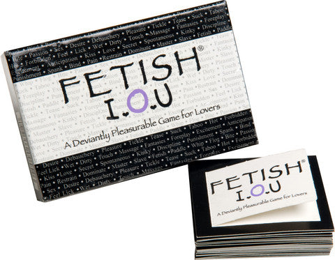 Fetish i.o.u. cards game