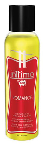 Inttimo By Wet Romance Aromatherapy Massage Oil 4 oz