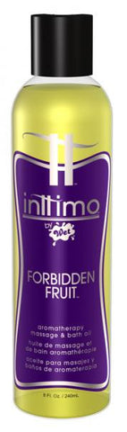 Inttimo By Wet Forbidden Fruit Aromatherapy Massage Oil 8 oz