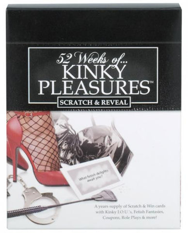 52 Weeks Of Kinky Pleasures Scratch Off Cards