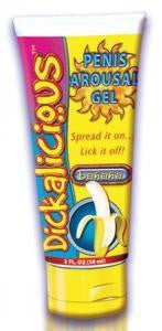 Dickalicious arousal gel banana
