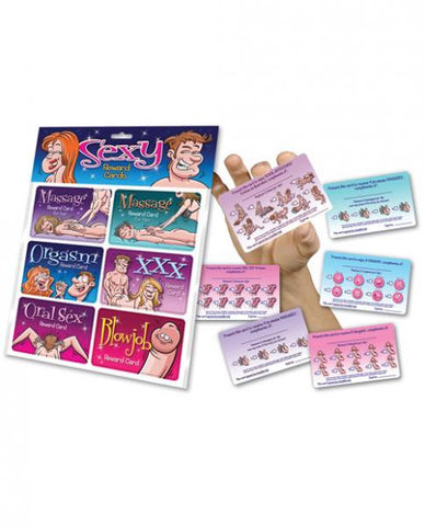 Sexy Reward Cards - Card of 6