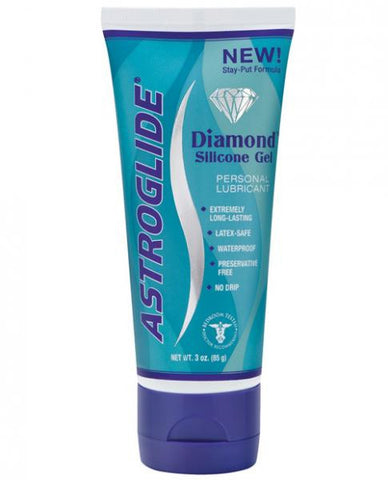Astroglide Diamond Silicone Gel Lubricant 3oz Bottle