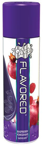 Raspberry Pomegranate Wet Flavored Gel Lubricant 3.6 oz