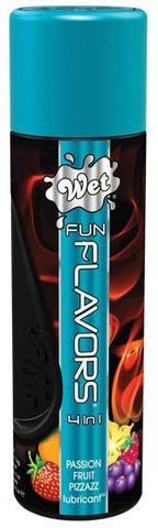 Wet Fun Flavors 4-in-1 Passion Fruit Pizzazz 4.1oz Lubricant