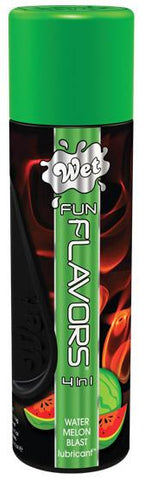 Wet Fun Flavors 4-in-1 Watermelon Blast 4.1oz Lubricant