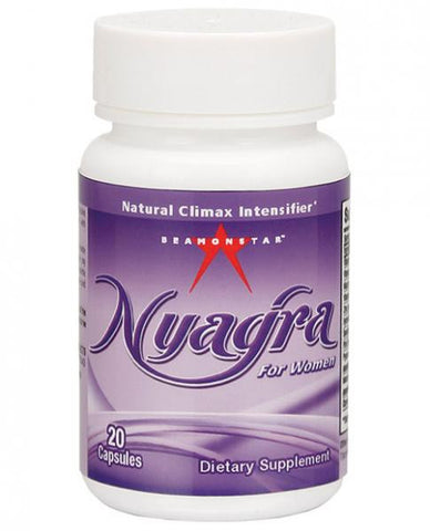 Nyagra Female Climax Intensifier Bottle 20 Capsules