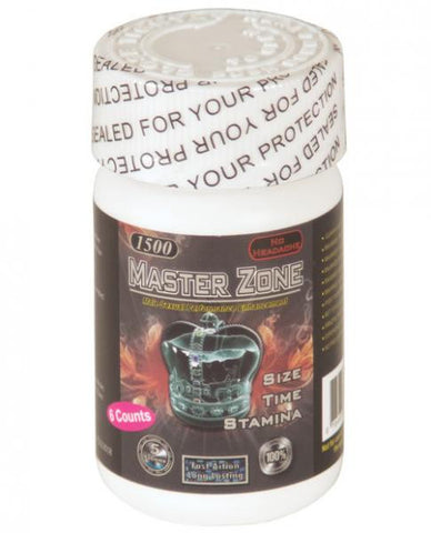 Master Zone Gold Capsule 6 Count Bottle