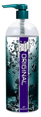 Wet original waterbased gel body glide - 32 oz pump bottle