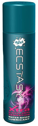 Wet Ecstasy Water-Based Lubricant 3.6 oz