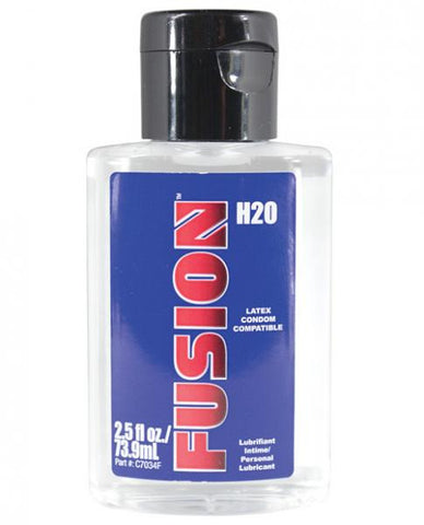 Fusion H2O Condom Compatible Water Based Lubricant 2.5oz