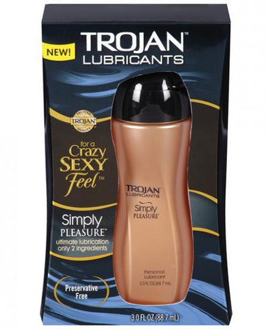Trojan Lubricants Silicone Simply Pleasure 3oz