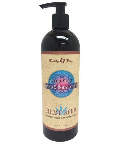 Earthly Body Velvet Lotion Wild Surf 16 oz