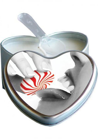 Edible Heart Candle - Mint