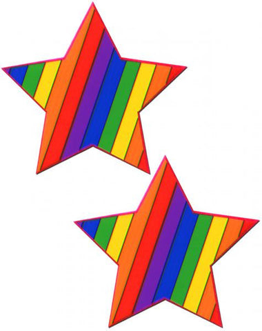 Pastease Rainbow Star Pasties O/S