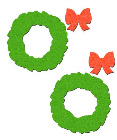 Pastease Wreath with Red Bow Pasties