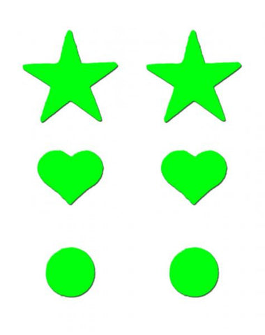 Pastease Minis 3 Pack Glow Pasties