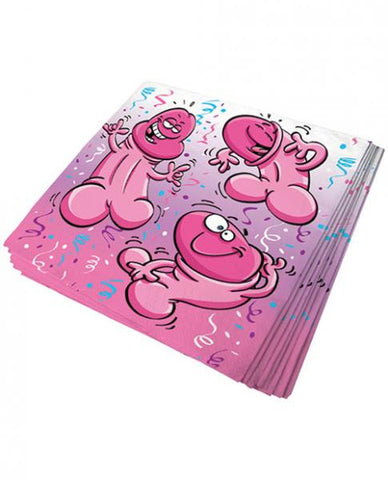 Bachelorette Pecker Napkins 8 Count