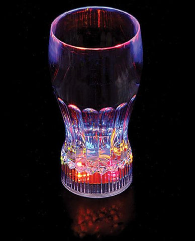 5.75&quot; Flashing Glass - 10 oz