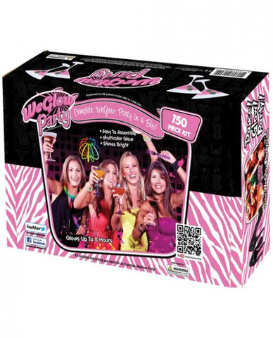 We Glow Party In A Box 150 Piece Kit