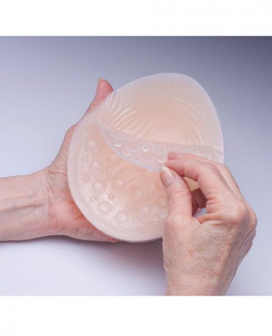Transform Premier Triangle Silicone Breast Forms w/Adhesive Pads - Size 6