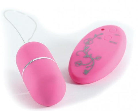 Wireless Remote Vibrating Egg - Pink