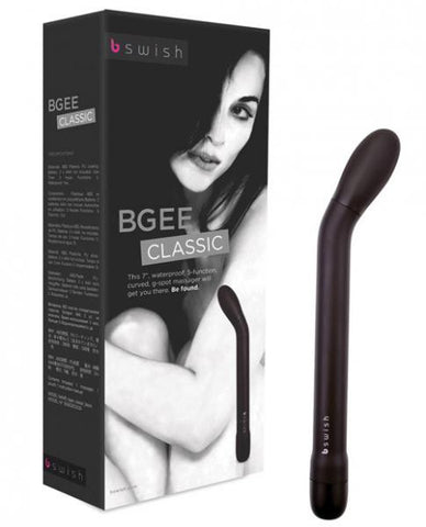 Bgee 7&quot; G Spot Vibrator Black