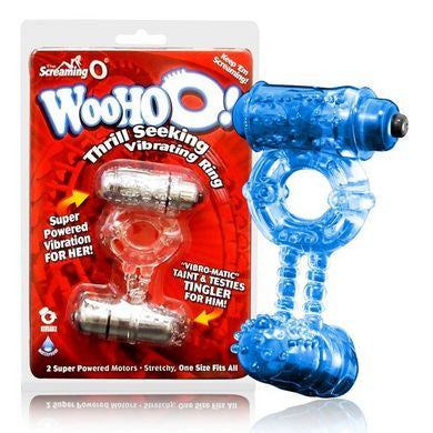 The Woo Hoo - The Dual-Motor Thrill-Seeking Vibrating Ring