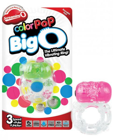 Color Pop Big O Vibrating Ring