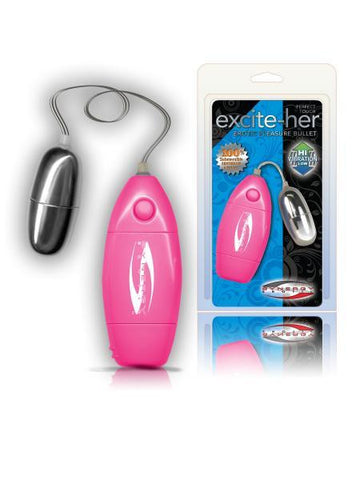 Excite Her Silver Bullet Pastel Pink Control