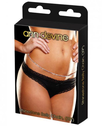 Rhinestone Belly Chain Jewelry 39 Inches
