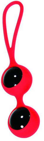Adam &amp; Eve Scarlet Duo Balls Black/Red