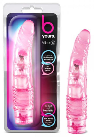 B Yours Vibe #5 Pink Vibrator