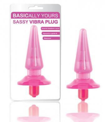 Sassy Vibra Plug - Pink
