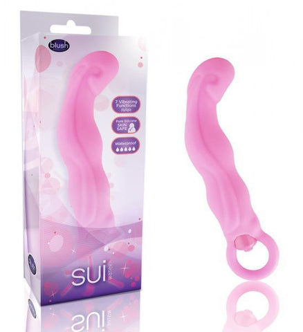 Sui Silicone G-Spot Pink Vibrator