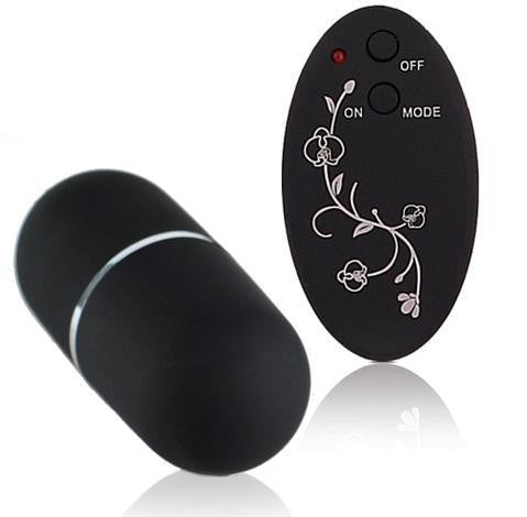 Wireless Remote Vibrating Egg-Black