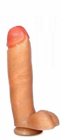 Blush Hung Rider Butch 9&quot; Dildo w/Suction Cup - Flesh