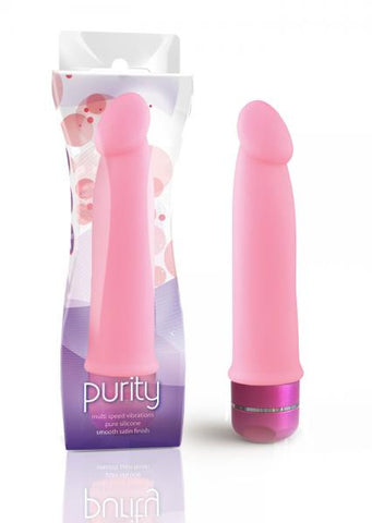Purity Silicone Vibrator Pink