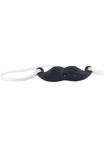 Mustachio Vibrating Silicone Mustache - Black