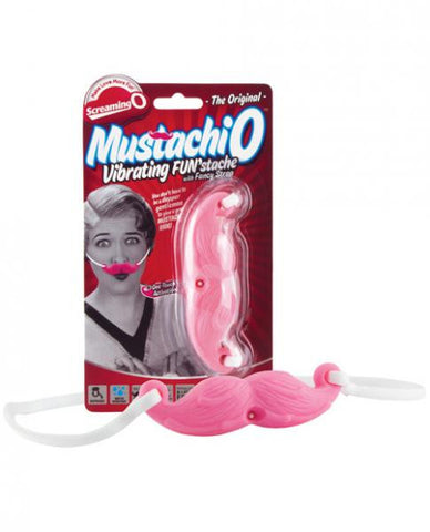 Screaming O MustachiO Vibrating Fun Stache - Pink