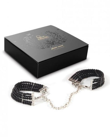 Bijoux Indiscrets Plaisir Nacre Handcuffs Black