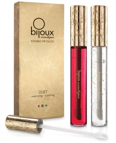 Kissable Nip Gloss Duet Cooling &amp; Warming