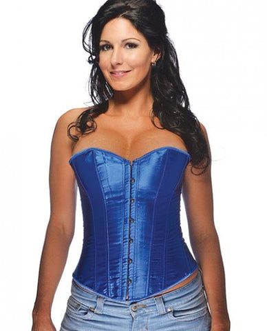 Classic Sweetheart Shaped Corset Royal Blue 8-10